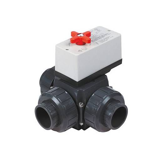 Vanne motorisée 3 voies Ø 63 mm