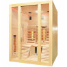 Sauna Infrarouge Bois Hemlock Astralpool - 2 places lounge