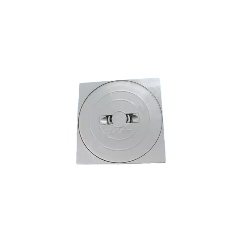 Couvercle 05280-0700CL129 + cadre carré - Skimmer prestige gris clair ASTRAL