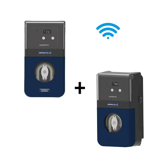 Pack Pompe doseuse Leader Rx + Leader pH Astralpool connectée