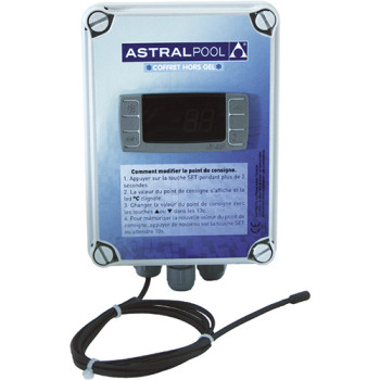 Coffret Hors Gel affichage digital Astralpool