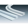 Carton de 15 Rails Hung horizontal PVC - barre de 2 m x 46 mm