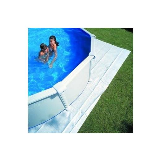 Tapis de sol feutrine pour piscines diam 240/250