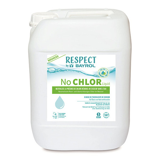 Chlore liquide No Chlor Liquid 5L Respect by BAYROL
