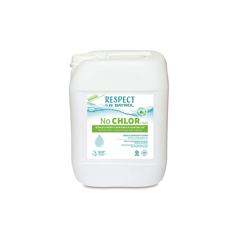 Chlore liquide No Chlor Liquid 5L Respect by BAYROL