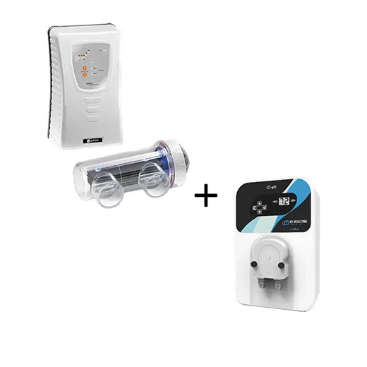 Pack électrolyseur au sel IDEGIS 25 m3 + Pompe doseuse ID pH