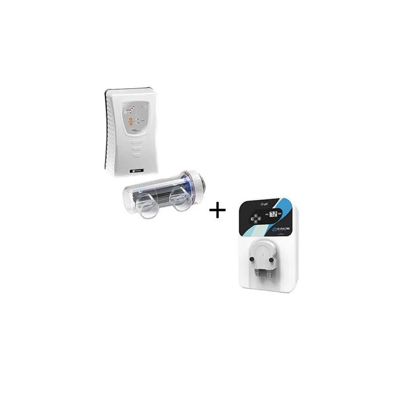 Pack électrolyseur au sel IDEGIS 25 m3 + Pompe doseuse ID pH
