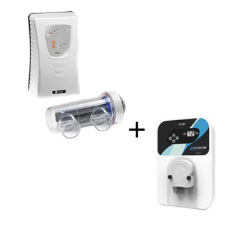 Pack électrolyseur au sel IDEGIS 50 m3 + Pompe doseuse ID pH