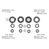 Kit joints 170565A douche solaire Giordano