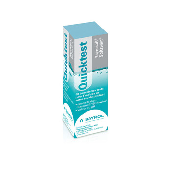 Bandelette de test Bayrosoft Quicktest BAYROL