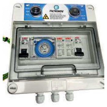 Coffret électrique bloc de filtration MX18 / MX25 avec options Filtrinov