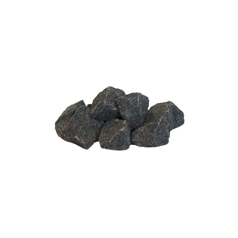 Pierres pour sauna Ø10 cm - Lot de 20kg