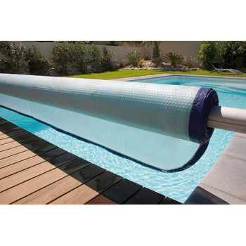 Bâche à bulles bordée 4 côtés Géobubble Sol Guard 500 microns 10 x 5 m