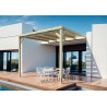 Pergola bois piscine Montpellier MADERLAND