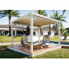 Pergola bois piscine Strasbourg MADERLAND