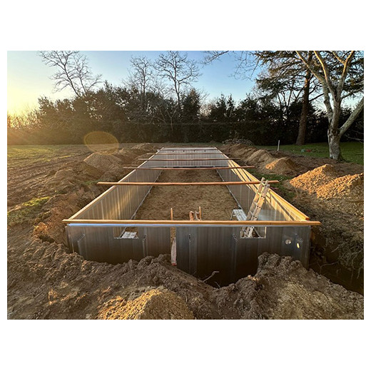 Piscine en kit aluminium Premium ID-Dream - Piscine hors sol / Semi-enterrée