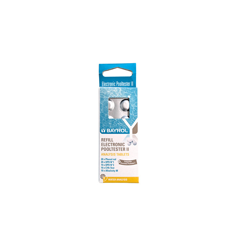 Kit recharge photomètre pour Pooltester II BAYROL