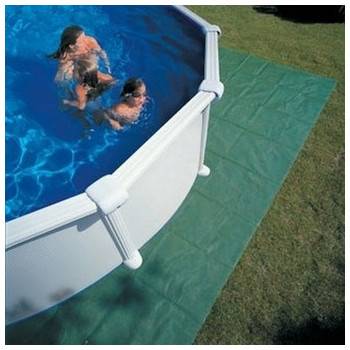 Tapis de sol polyéthylène pour piscine diam 400/350
