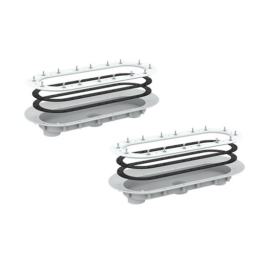 Pièces à sceller balnéo Bulléo Jet Vag béton/liner VIPOOL - Vendu par 2