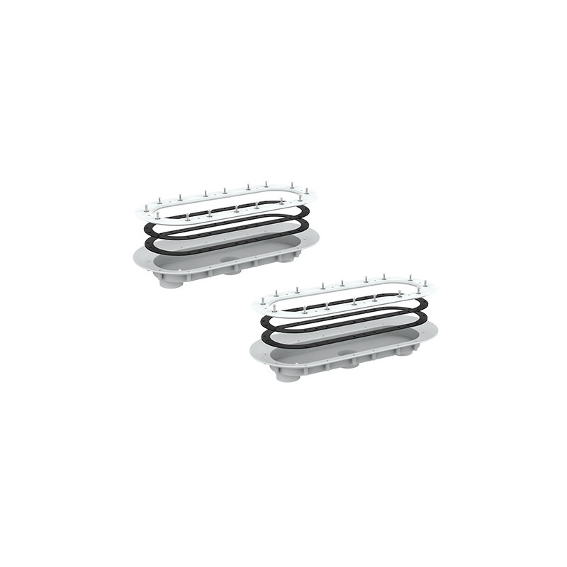 Pièces à sceller balnéo Bulléo Jet Vag béton/liner VIPOOL - Vendu par 2