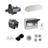 Complément kit balnéo Bulléo Solo blanc Jet Vag VIPOOL béton/liner