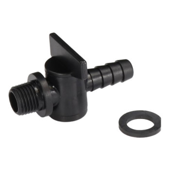 Robinet de purge 1/4" + joint - Doseur de chlore/brome ASTRALPOOL