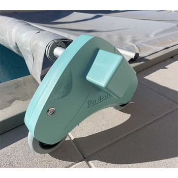 Enrouleur motorisé pour bâche à barres de piscine PADOLO