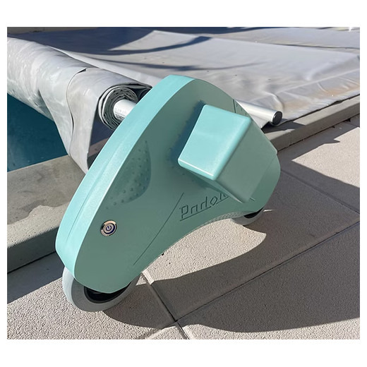 Enrouleur motorisé pour bâche à barres de piscine PADOLO