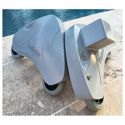 Enrouleur motorisé pour bâche à barres de piscine PADOLO