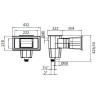 Dimensions skimmer 34413