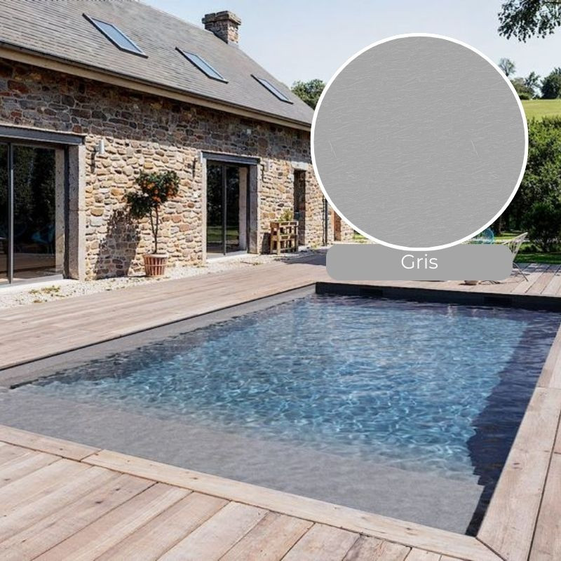 PVC armé CGT Alkor Aquastone 3D 180/100ème - 41,25 m²