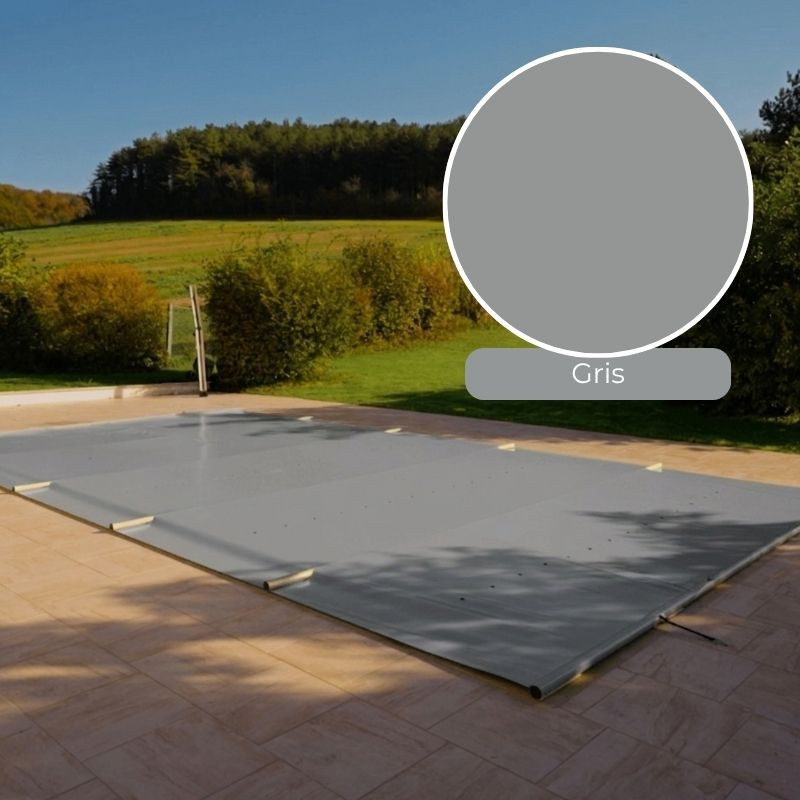 Bâche à barres en kit WL Coverbox - dimensions 6,5 x 3,5 m