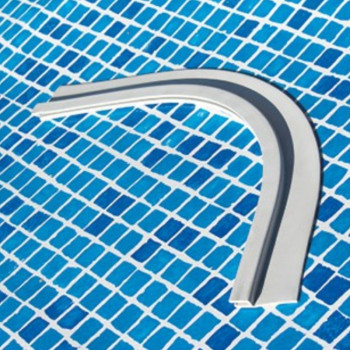 Angle R15 Rail Hung horizontal PVC 50 mm