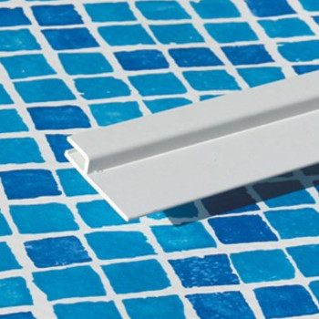 Rail Hung horizontal PVC - barre de 2 mètres h 90 mm