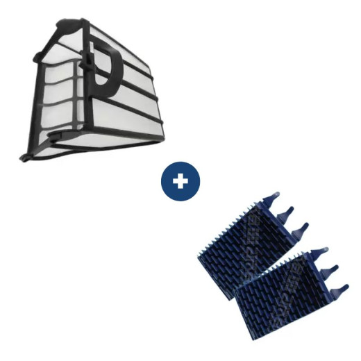 Pack Filtre fin et Brosses Robot Zodiac Vortex 3