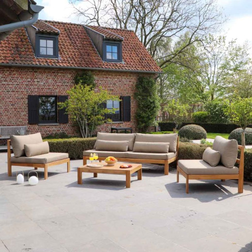 Salon de jardin en bois Touquet Wilsa Garden