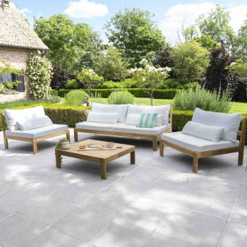 Salon de jardin en bois Touquet Wilsa Garden