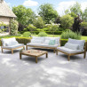 Salon de jardin en bois Touquet Wilsa Garden