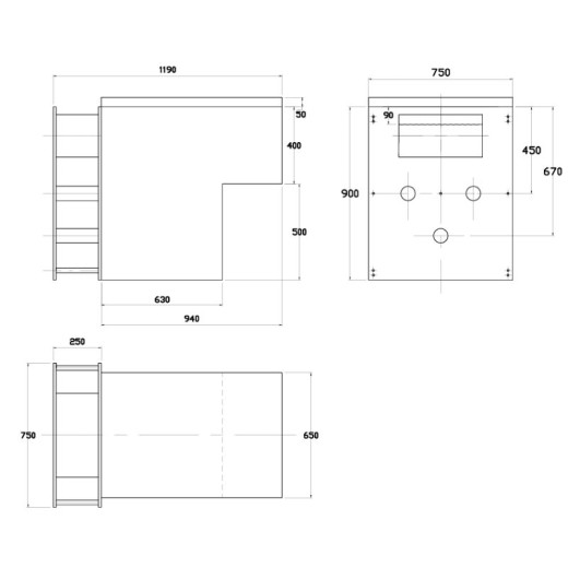 Mur filtrant Filtrinov GS14 Standard
