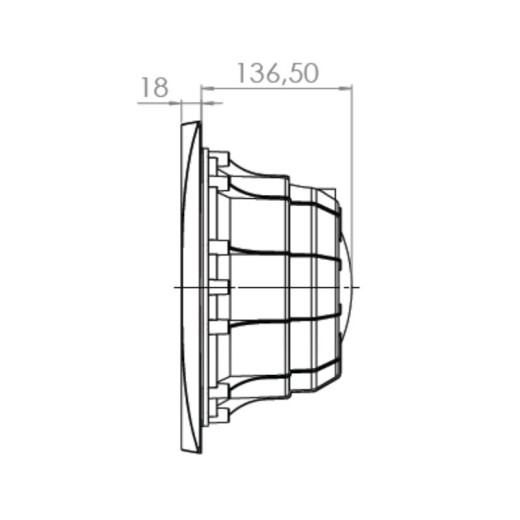 Projecteur Weltico construction Design 48 LEDs blanc froid