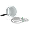Projecteur Weltico construction Elégance 48 LEDs blanc froid
