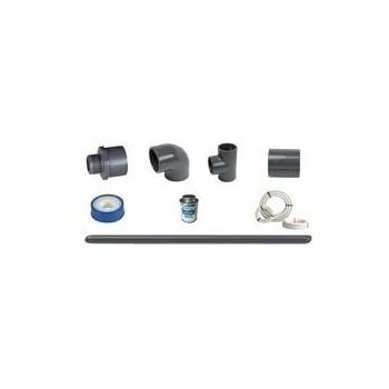 Kit plomberie pour raccordement local technique piscine 8 x 4 m