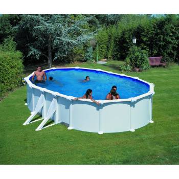 Piscine Hors Sol SAN MARINA Ovale FIDJI 610 x 375 h 120