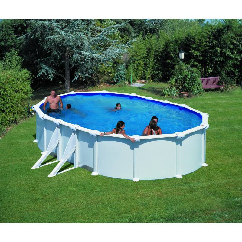 Piscine Hors Sol SAN MARINA Ovale FIDJI 610 x 375 h 120