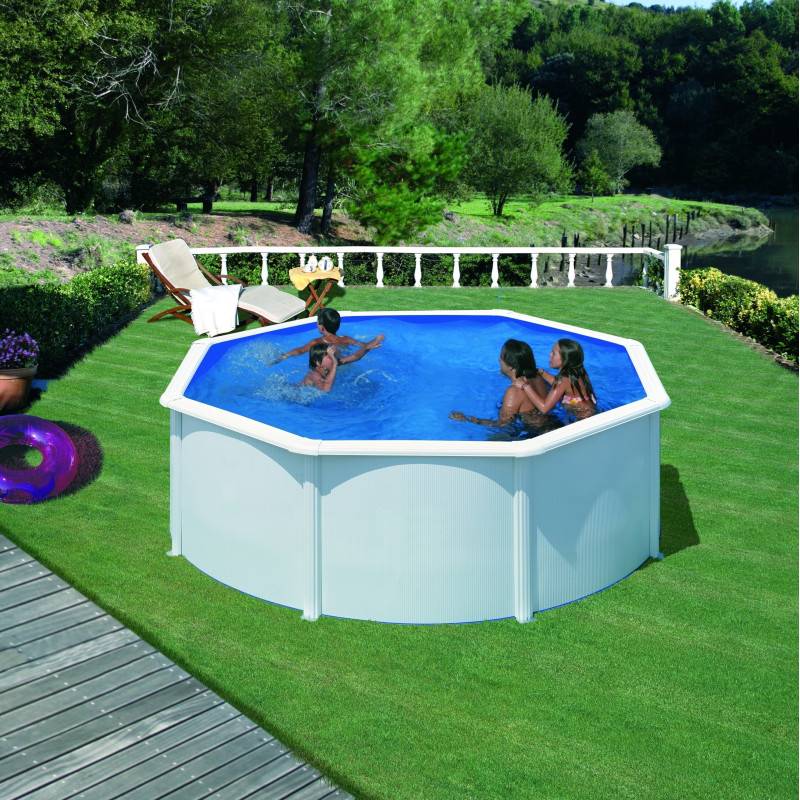 Piscine Hors Sol SAN MARINA Ronde FIDJI diam 300 h 120