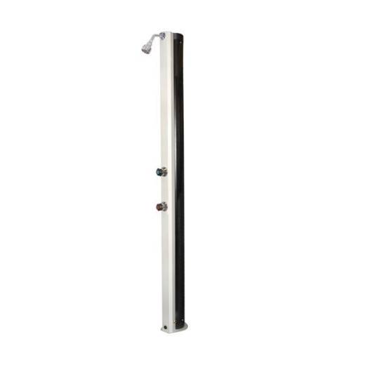 Douche Solaire Acier Inox capteur Alu 30L