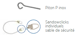 pitons-fixation