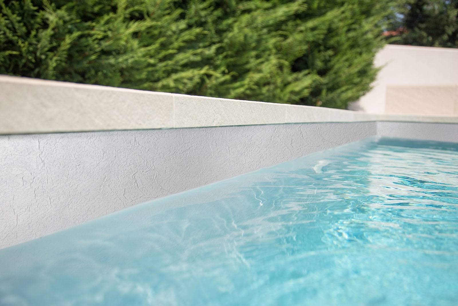 pvc armé gris clair