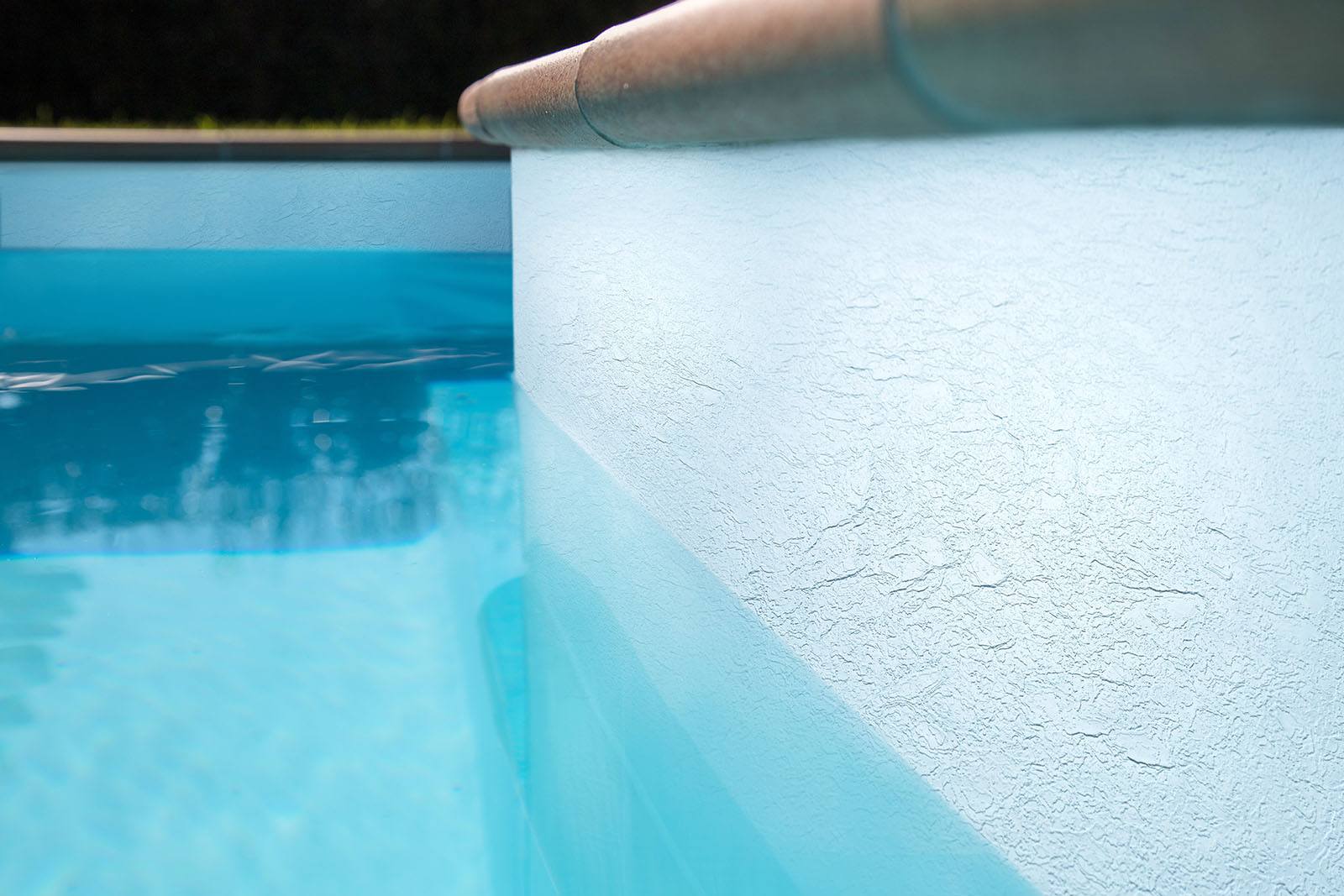 pvc armé bleu clair