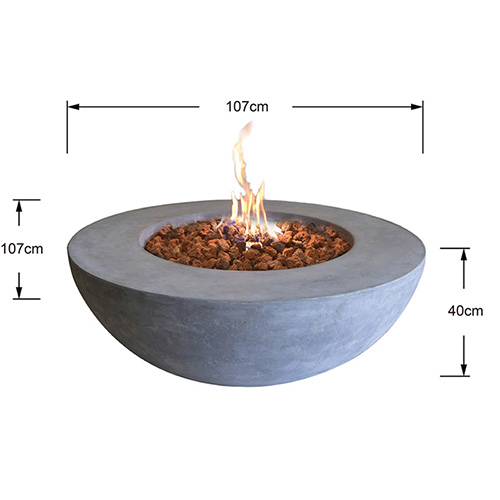 table-brasero
